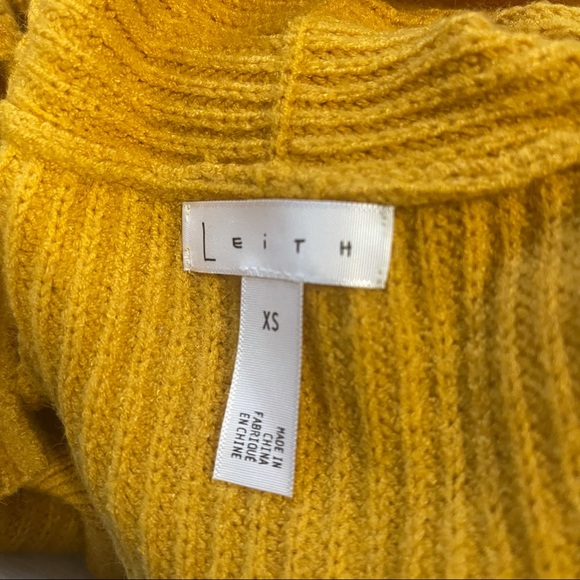 Leith Dolman Sleeve Open Ribbed Long Cardigan - Picture 7 of 9